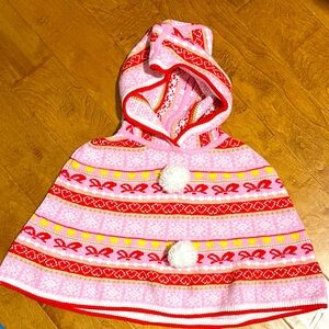 EUC Dr Seuss Cindy Lou cape/poncho